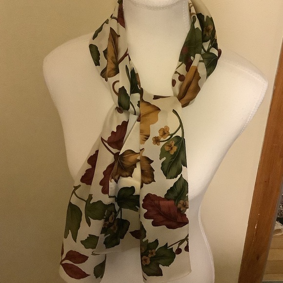 Two Oblong Scarves in Fall Colors - Picture 7 of 13